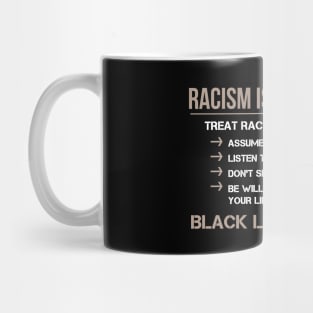 Racism is a Pandemic - Black Lives Matter Mug